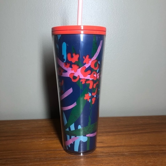 STARBUCKS Summer 2021 Jungle Leopard Print Acrylic Venti Cold Cup Tumbler - Picture 3 of 6